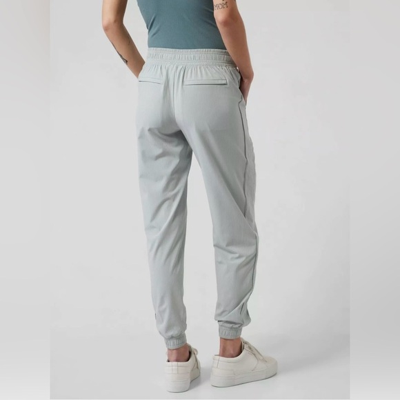 Athleta Brooklyn Textured Jogger Size 16 City Stripe - Picture 2 of 12